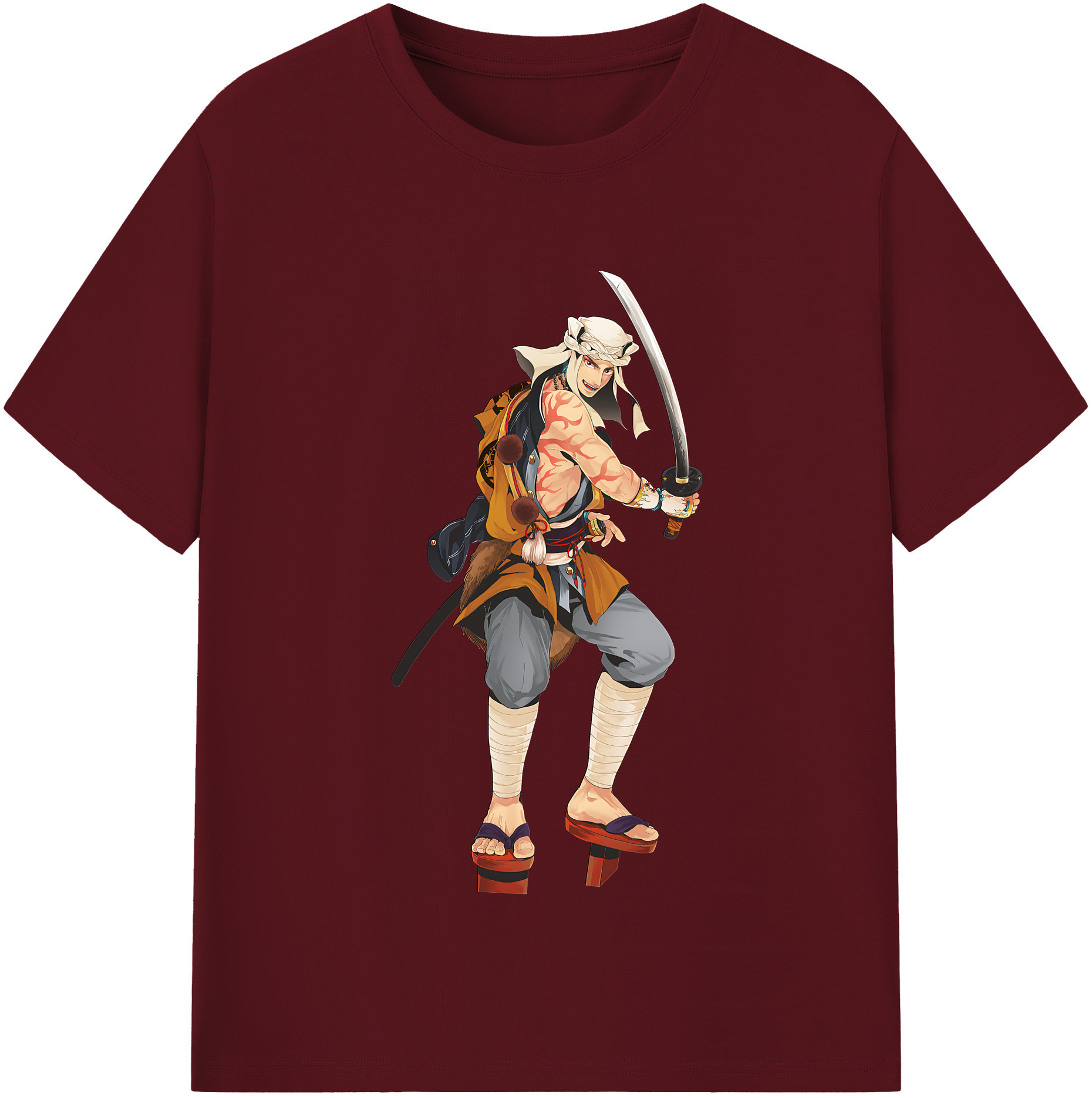 （画像用） 刀剣乱舞 Touken Ranbu 綿100％半袖Tシャツ（フロントプリント）